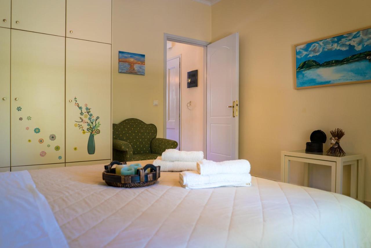 Apartmán Avelia Blue Asprogerakata Exteriér fotografie